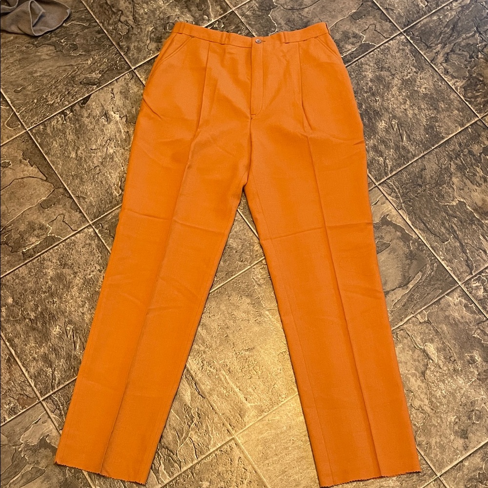 ⭐️NWT Vintage JENNY B Ladies Camel Brown Wool Blend Dress Pants Preppy Classic